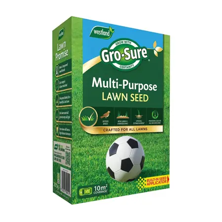 Gro-Sure Multi Purpose Lawn Seed 10sq.m + 30% Extra Free - image 1