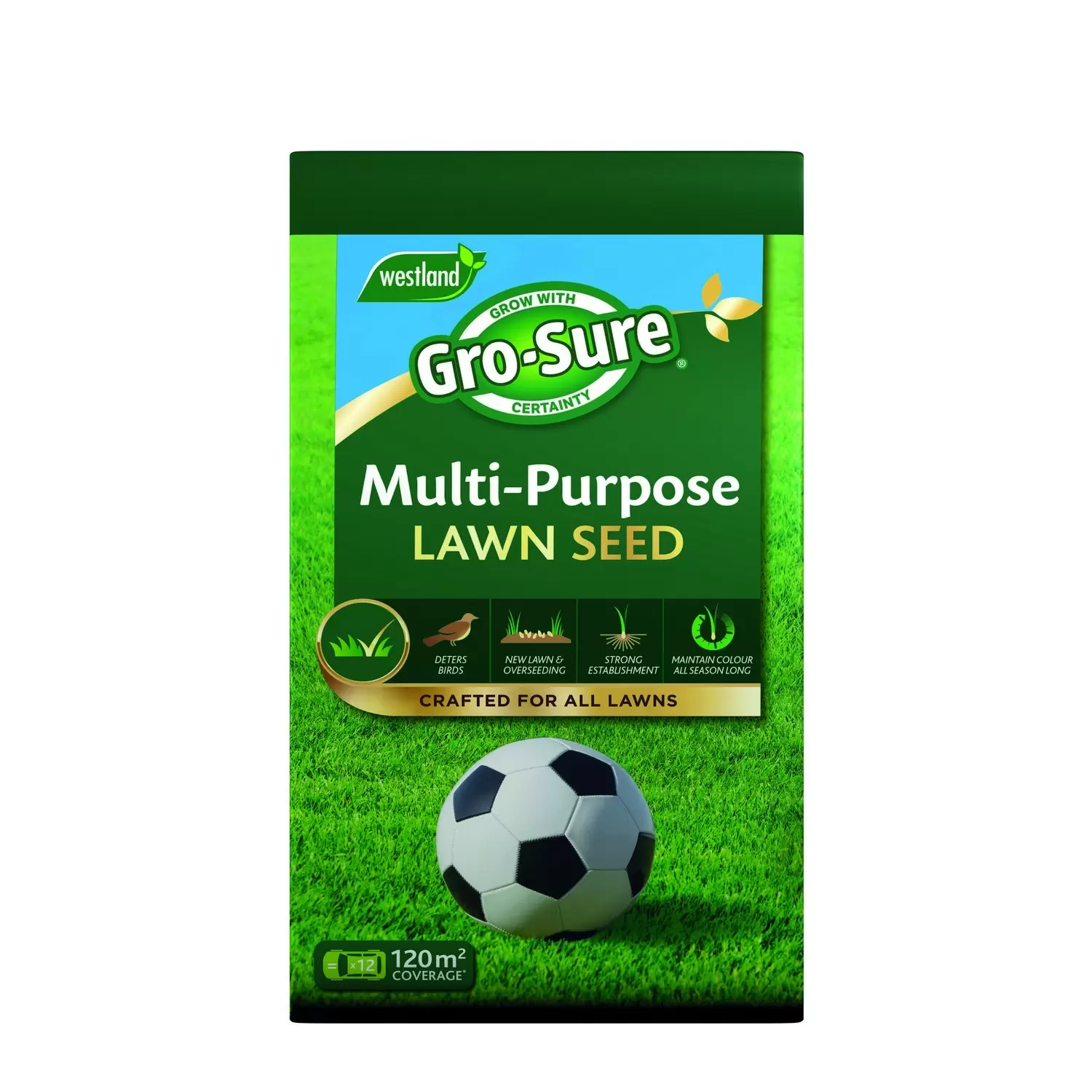 GroSure Multi Purpose Lawn Seed Hanleys of Cork