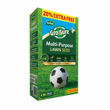 Gro-Sure Multi Purpose Lawn Seed 30M² + 20% EF - image 1