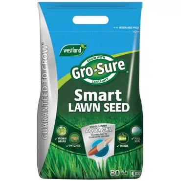 Gro-Sure Smart Lawn Seed 80m2