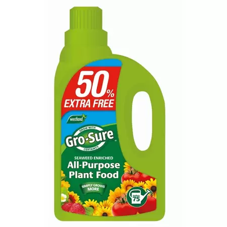 Gro-Sure Super Enriched All Purpose Plant Food - 1l + 50% Extra Free
