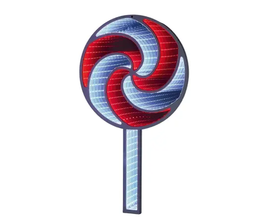 Hanging Lollypop Infinity Mirror 60cm - image 1