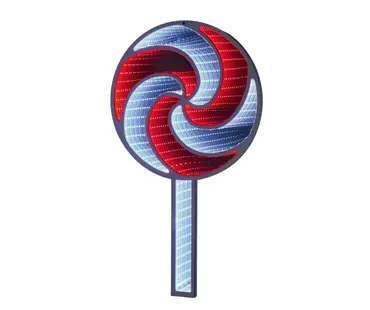 Hanging Lollypop Infinity Mirror 60cm