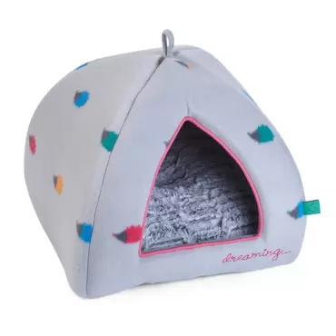 Hoglets Dreaming Cat Igloo