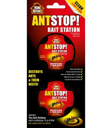 Home Defence Ant Stop Bait Station (Pack of 2)