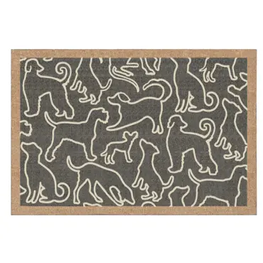 Howler & Scratch Patterned Outlined Dogs 50x75 - image 1