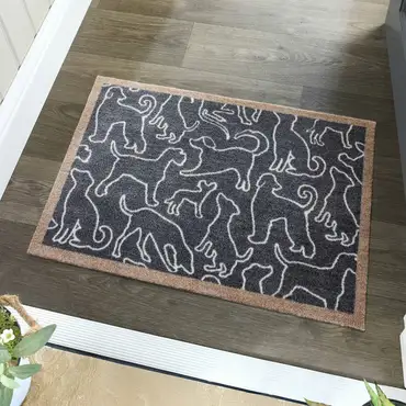 Howler & Scratch Patterned Outlined Dogs 50x75 - image 2