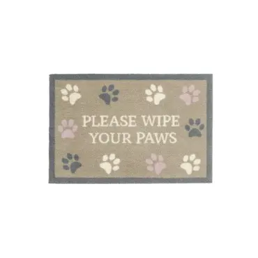Howler & Scratch Patterned Wipe Your Paws Border 50x75