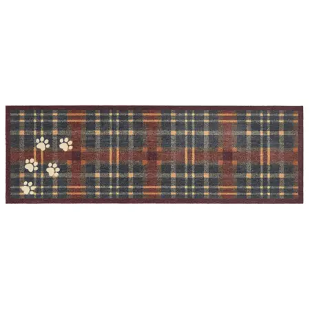Howler & Scratch Plaid Paws Runner 50x150 - image 1