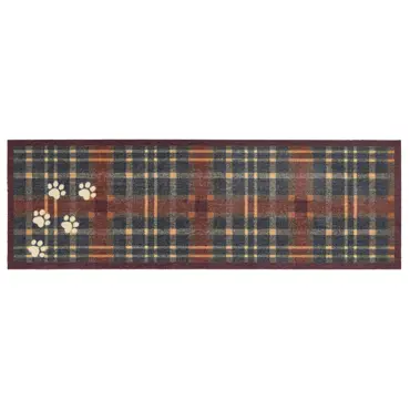 Howler & Scratch Plaid Paws Runner 50x150 - image 3