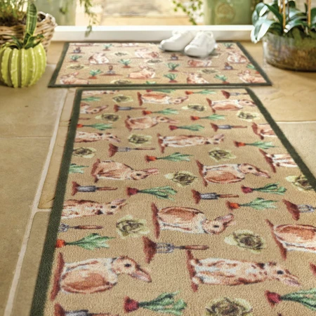 Hug Rug Allotment Bunnies Runner 65x150 - image 2