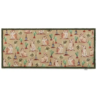 Hug Rug Allotment Bunnies Runner 65x150 - image 1