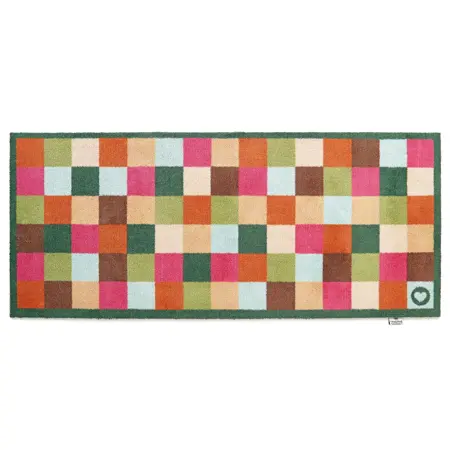 Hug Rug Allsorts Check Runner 65x150 - image 1