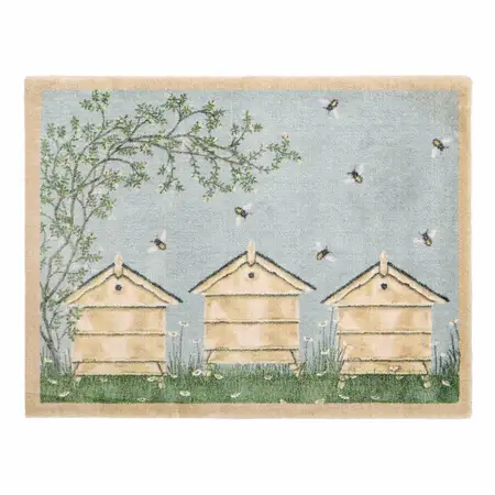 Hug Rug Aura Sally Swannell Bee Hive 65x85 - image 1
