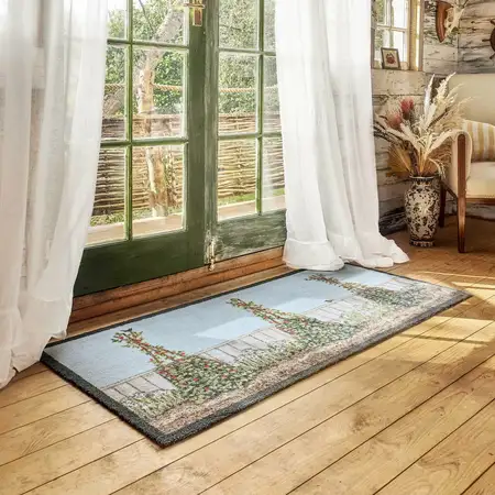 Hug Rug Aura Sally Swannell Vegtable Patch Runner 65x150 - image 2