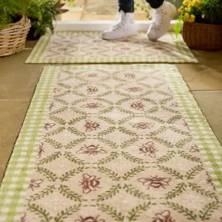 Hug Rug Beehive Beige Runner 65x150 - image 2