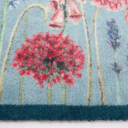 Hug Rug Butterfly Garden Blue Runner 65x150 - image 3