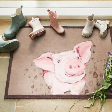 Hug Rug Farmyard Pig 65x85 - image 2