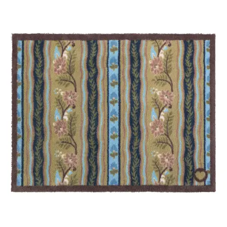 Hug Rug Floral Ribbon Motif 65x85 - image 1
