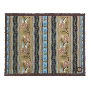 Hug Rug Floral Ribbon Motif 65x85