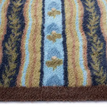 Hug Rug Floral Ribbon Motif 65x85 - image 3