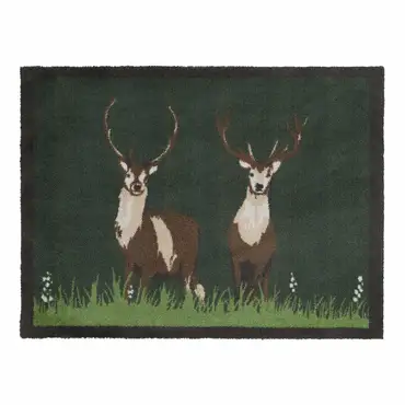 Hug Rug Green Deer 65x85