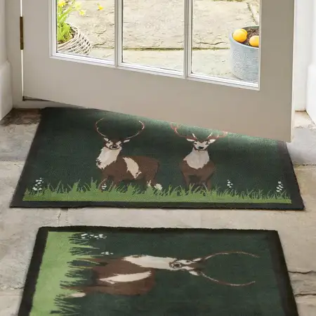 Hug Rug Green Deer 65x85 - image 2