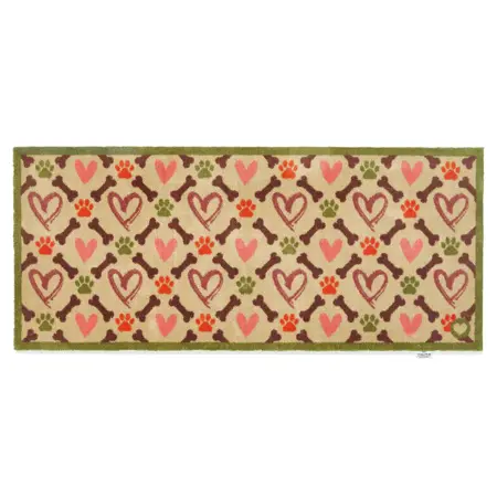 Hug Rug Hearts And Bones Runner 65x150 - image 1