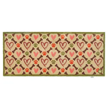 Hug Rug Hearts And Bones Runner 65x150 - image 1