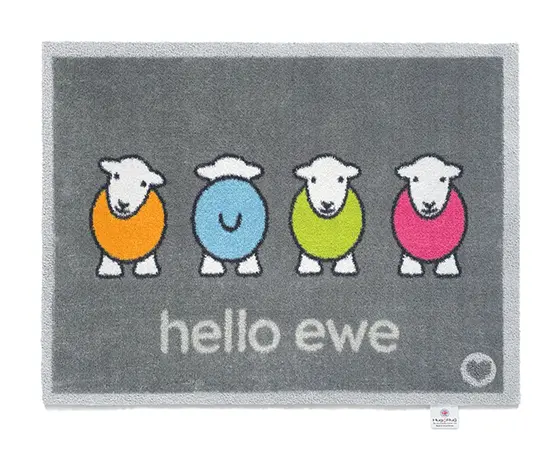 Hug Rug Hello Ewe Herdy 65cm x 85cm - image 1