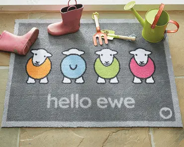 Hug Rug Hello Ewe Herdy 65cm x 85cm - image 2