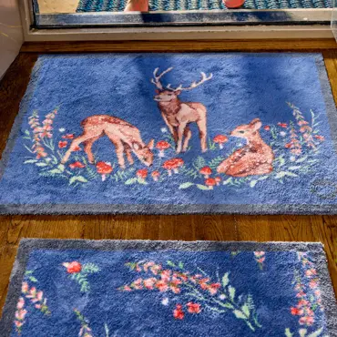 Hug Rug Meadow Deer 65x85 - image 2