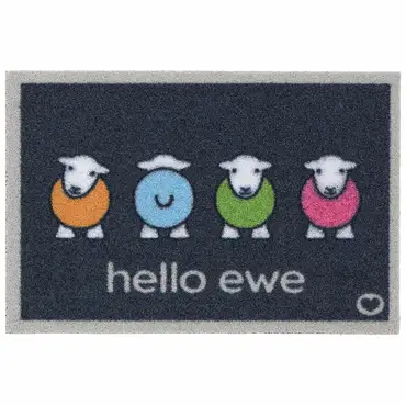 Hug Rug Outdoor Hello Ewe 60x80