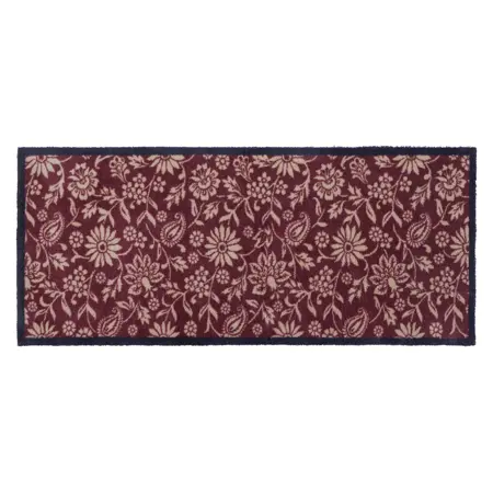 Hug Rug Paisley Floral Burgundy Runner 65x150 - image 1