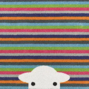 Hug Rug Peep Stripe Herdy 50x75 - image 3