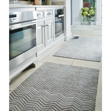 Hug Rug Plains Portland Stone Zigzag 65x150 - image 3