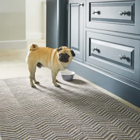Hug Rug Plains Portland Stone Zigzag 80x100 - image 2