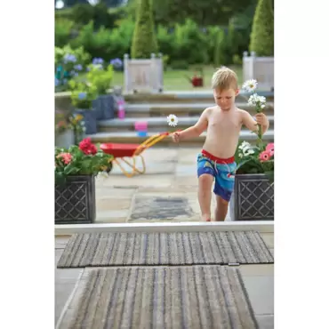 Hug Rug Plains Ribbon Grey 50x75cm - image 2