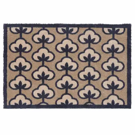 Hug Rug Retro Flower Neutral 65x85 - image 1