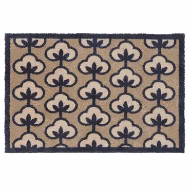 Hug Rug Retro Flower Neutral 65x85 - image 1
