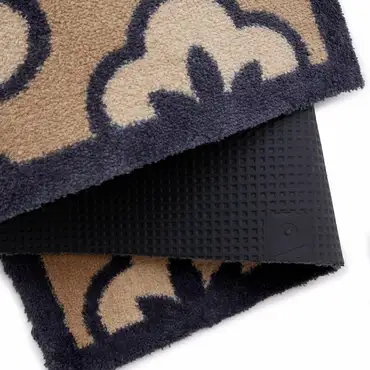Hug Rug Retro Flower Neutral 65x85 - image 3