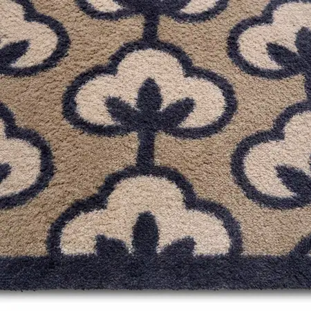 Hug Rug Retro Flower Neutral Runner 65x150 - image 2