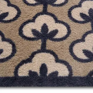 Hug Rug Retro Flower Neutral Runner 65x150 - image 2