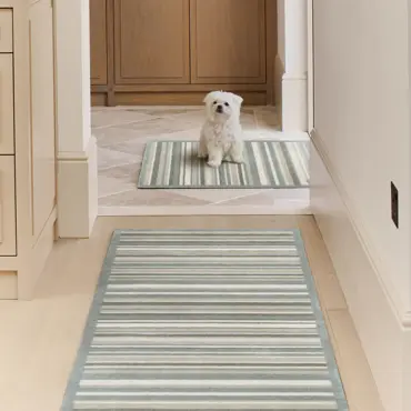 Hug Rug Sage Stripe Runner 65x150 - image 2