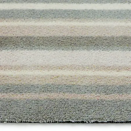 Hug Rug Sage Stripe Runner 65x150 - image 3