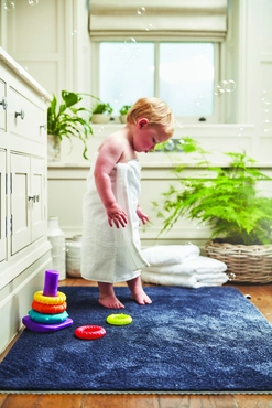 Hug Rug Sense Bath French Navy 50x75 - image 2