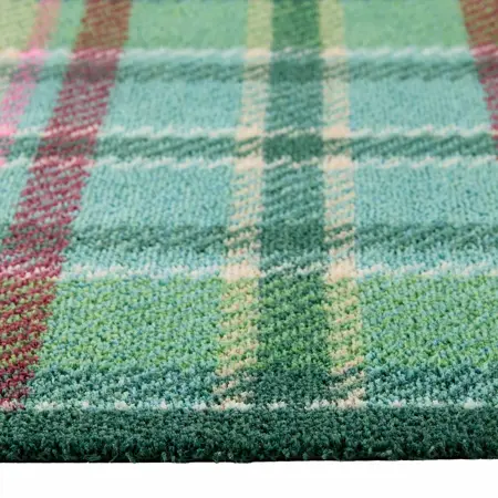 Hug Rug Tartan Green Runner 65x150 - image 3