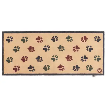 Hug Rug Wipe Your Paws Beige Runner 65x150 - image 1