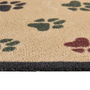 Hug Rug Wipe Your Paws Beige Runner 65x150 - image 3