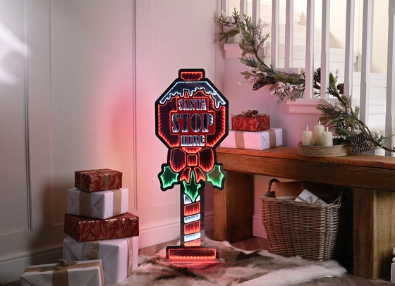 Infinity Santa Stop Sign 120cm - image 2